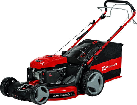 Einhell benzine grasmaaier gc-pm 56 2 s hw - 173 cm³ - 2,8 kw - 4-takt - maaibreedte: 56 cm - aanbevolen gazonoppervlakte: tot 2200 m² - 90 l opvangbak - maaihoogte: 25-70 mm