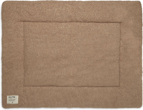 Jollein boxkleed boucle - biscuit - speelkleed baby - 75x95cm