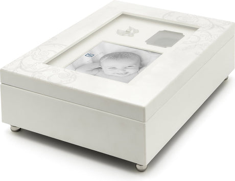 Zilverstad - keepsape memory box baby met muziekdoosje