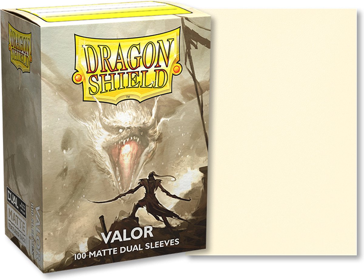 Dragon shield dual sleeves matte - 100 stuks - valor