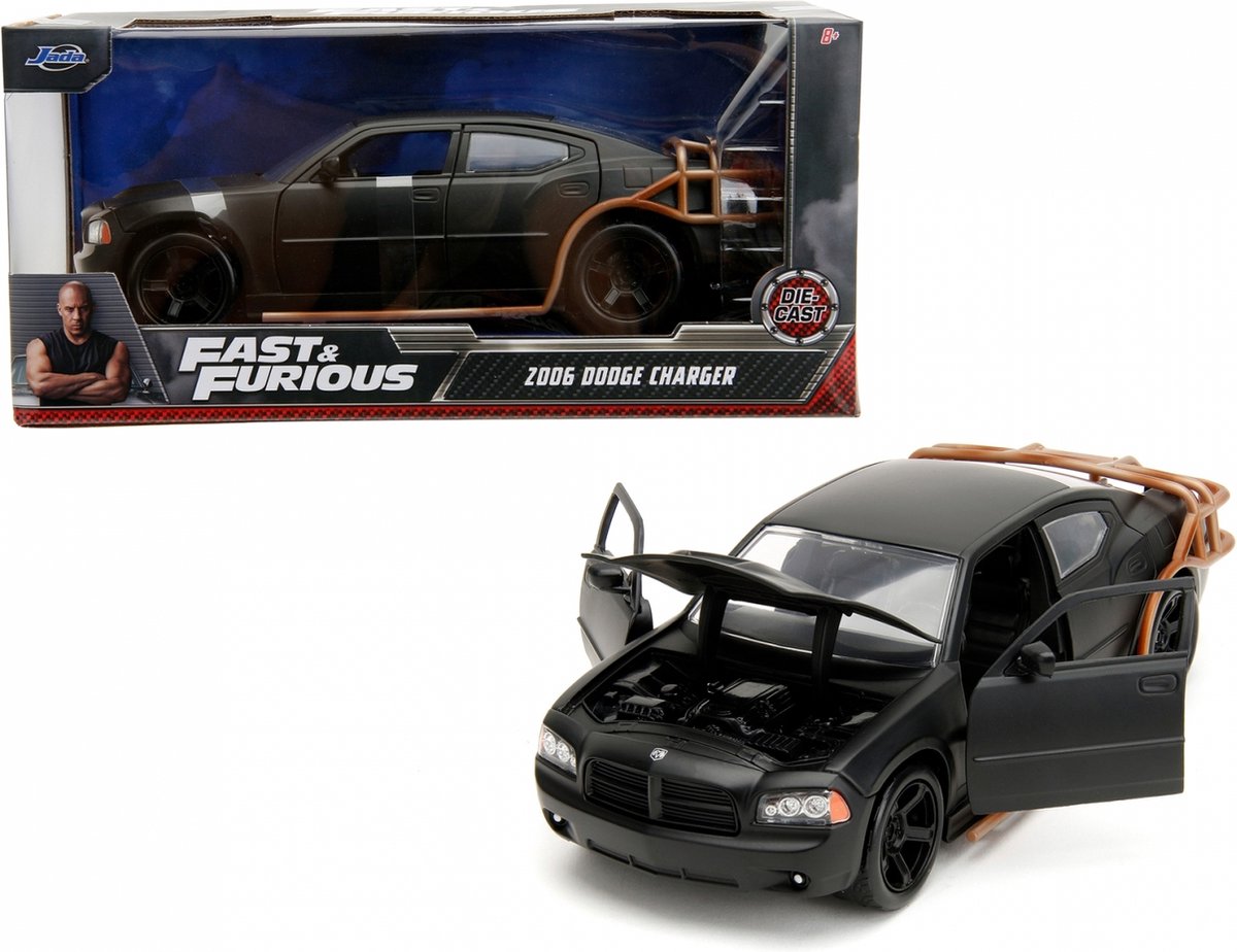 Jada toys - fast furious - dodge charger heist car - 1 24