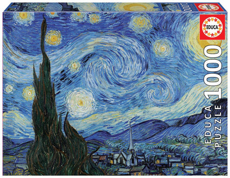 Educa - puzzel - 1000 stuks - vincent van gogh -starry night