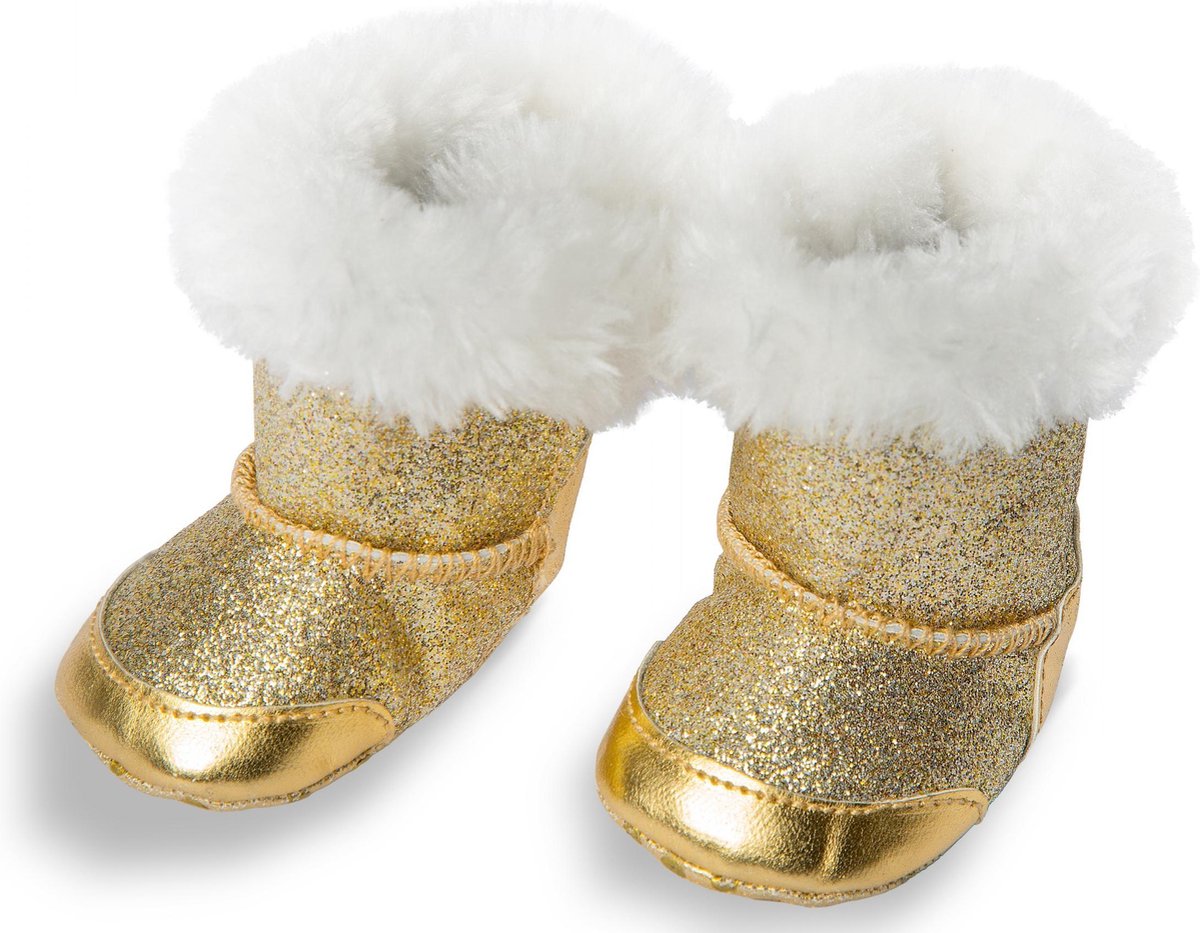 Heless poppenschoenen goud, 38-45 cm