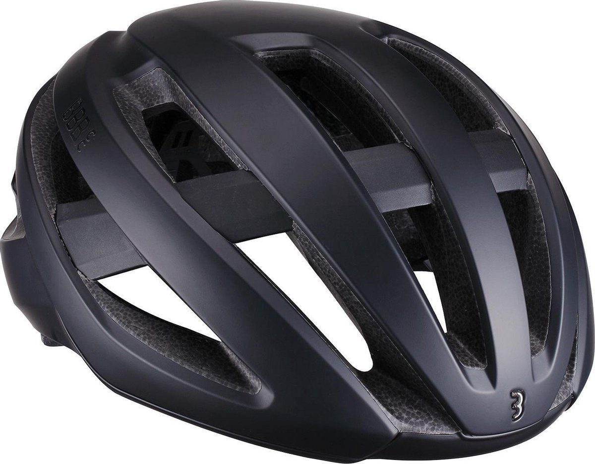 Bbb cycling racefiets helm - maestro aerodynamische fietshelm - optimale ventilatie - lichtgewicht - wasbare padding - fietshelm volwassenen - mat zwart - m - bhe-09