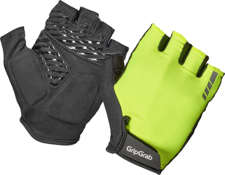 Gripgrab - proride rc max korte vinger zomer fietshandschoenen met padding - geel hi-vis - heren - maat xxl