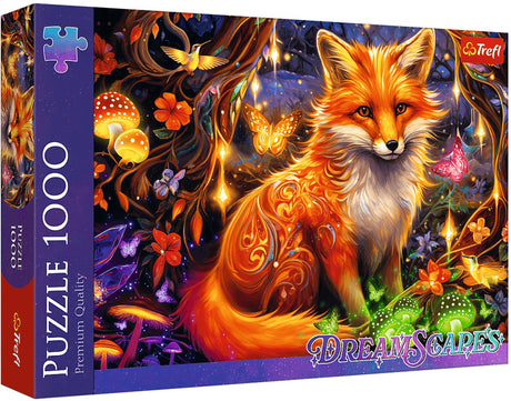 Trefl puzzel fairytale fox - 1000 stukjes - educatief speelgoed.
