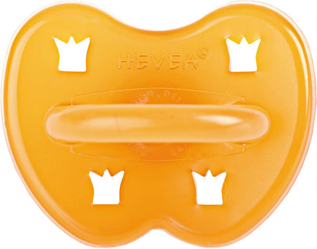 Hevea fopspeen rond “classic - 0-3 maanden - 100% natuurrubber - kroon
