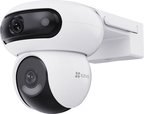 Ezviz h90 dual 2k+ beveiligingscamera buiten – 360° pan tilt – patrol mode - active defense human detection - google assistant alexa - ai-tracking - geen maandkosten