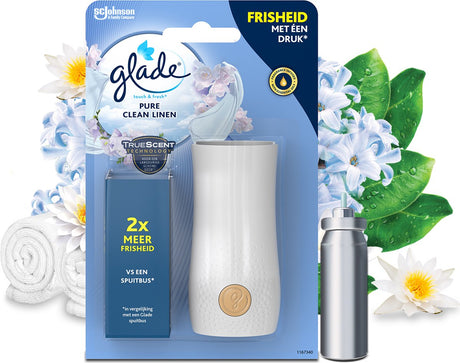 Glade touch fresh houder pure clean linen