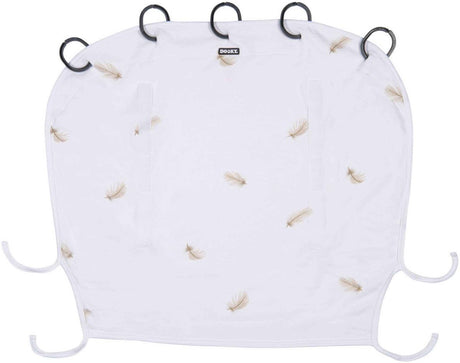 Dooky universal cover zonnescherm kinderwagen - uv bescherming voor je kind - zonnedoek buggy - feather