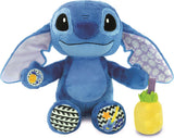 Clementoni baby speelgoed - stitch knuffel - kalmerende en spellende knuffel - maakt muziek - 0-36 maanden
