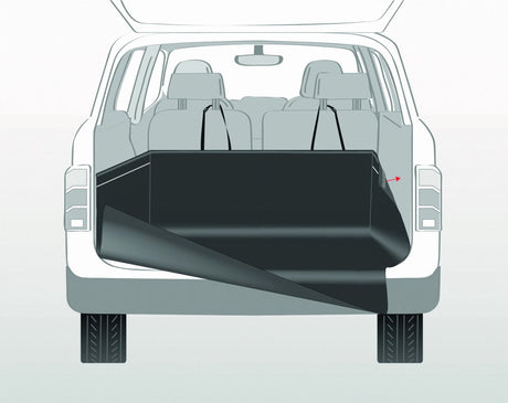 Trixie kofferbak-beschermdeken - hondenautoaccessoire - 210x175 cm zwart