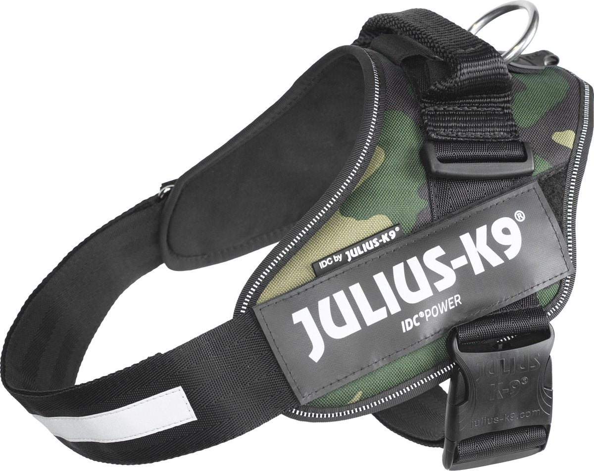 Julius k9 julius-k9 idc powertuig - hondentuig - k - maat 1 - camouflage