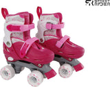 Street rider rolschaatsen roze verstelbaar, maat 31-34