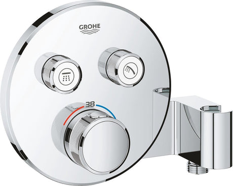 Grohe grohtherm smartcontrol thermostatiche douchekraan - inbouw mengkraan - met omstelling - met douchekophouder
