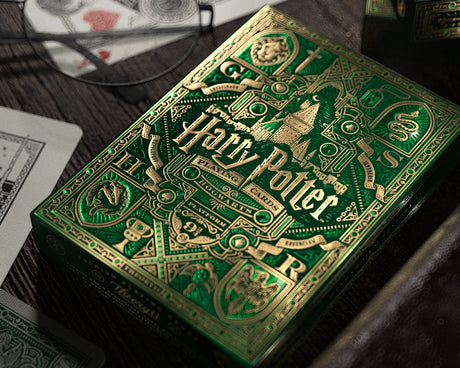 Theory11 harry potter slytherin speelkaarten kaartspel groen
