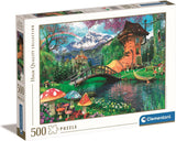 Clementoni legpuzzel the old shoe house, 500st.