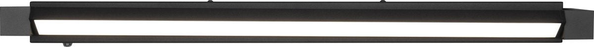 Trio fabrizio - wandlamp - zwart mat - incl. 1x smd 15,5 w -