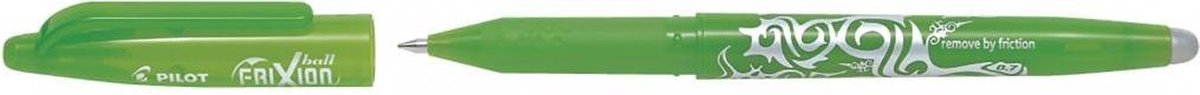 Pilot frixion roller ball pen - uitgumbaar - 0,7 mm - lichtgroen