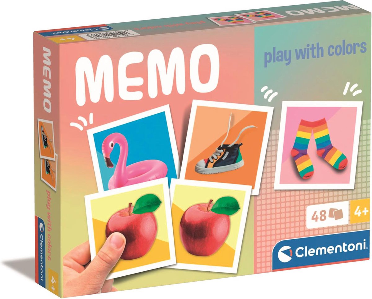 Clementoni memospel met kleuren