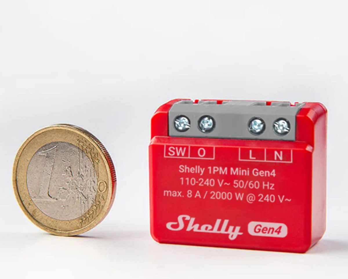 Shelly 1pm mini gen4