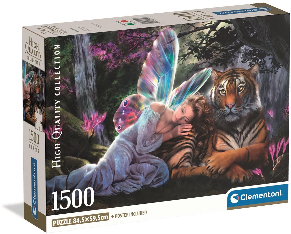 Clementoni legpuzzel my sentinel 1500 stukjes kleurrijk puzzelplezier.