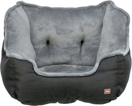 Trixie autostoel voor honden - 50 x 50 x 40 cm - zwart grijs