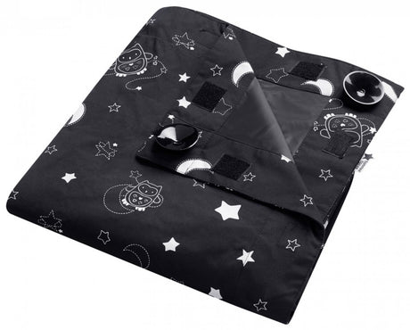 Tommee tippee sleeptight draagbaar verduisteringsgordijn met zuignapjes, verstelbaar en lichtgewicht, groot, 130 x 198 cm