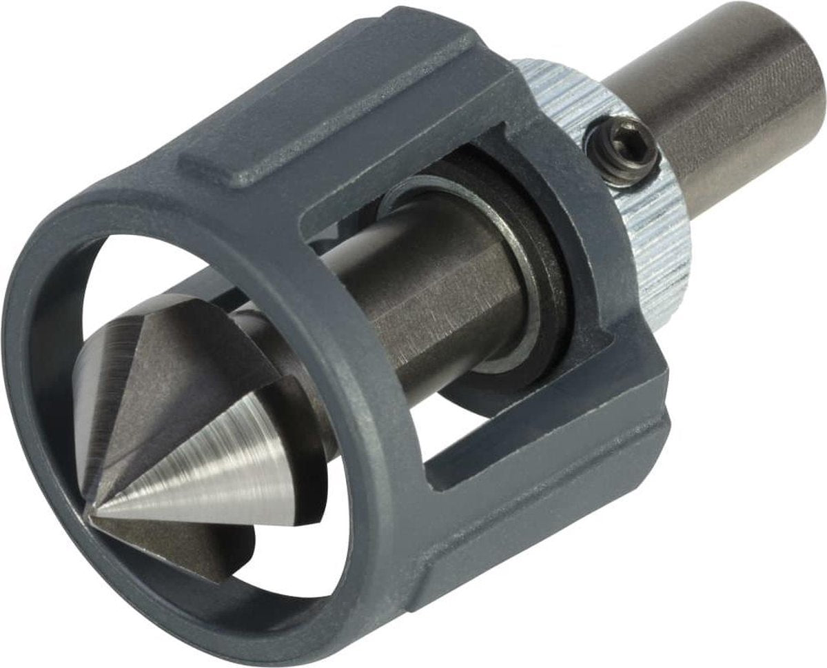 Wolfcraft - conische verzinkboor hss met dieptestop - ø 16,5 mm - driekantschacht - 4391000