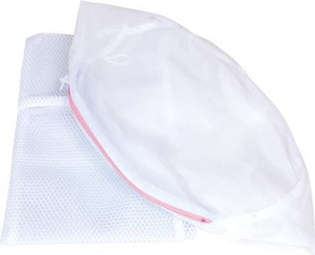 Scanpart waszakjes voor wasgoed - met rits - geschikt voor lingerie bh ondergoed - 2 stuks