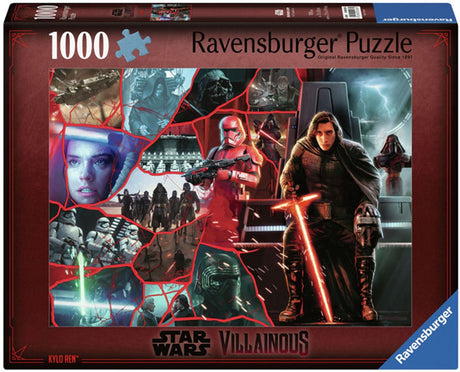 Ravensburger puzzel star wars kylo ren - 1000 stukjes legpuzzel.