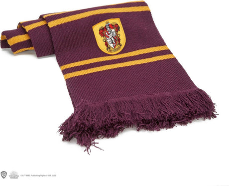 Cinereplicas harry potter - gryffindor house scarf - purple and gold
