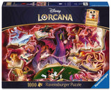 Ravensburger legpuzzel disney lorcana glimmers of the realm: ruby - 1000st.