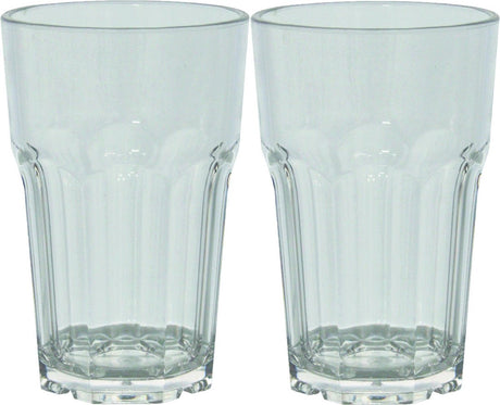 Eurotrail waterglas - 285 ml - 2 st. - transparant