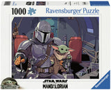 Ravensburger puzzel star wars the mandalorian - 1000 stukjes legpuzzel.