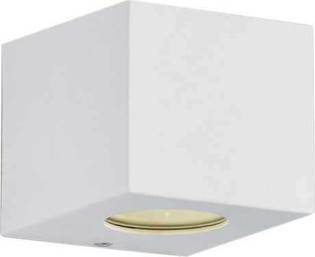 Rl live your light reality cordoba - wandlamp - wit mat - incl. 2x smd 2w - buitenverlichting - ip44
