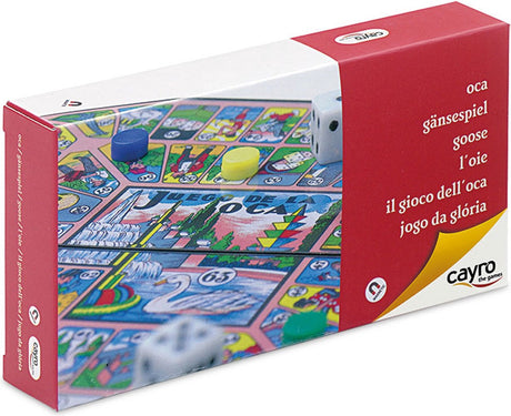 Geronimo games cayro - ganzenbord - reisversie magnetisch - bordspel - 2-4 spelers - geschikt vanaf 5 jaar