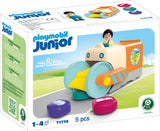 Playmobil junior duw- en grijpvuilniswagen - 71774