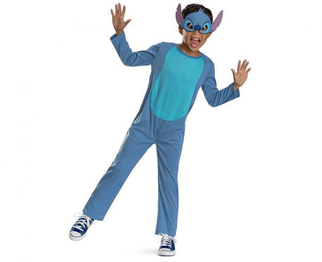 Disguise disney - lilo stitch, costume stitch basic plus, maat xs (3t-4t jaar), kind