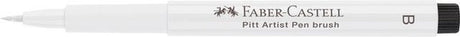 Faber-castell tekenstift - pitt artist pen - brush - wit - fc-167401