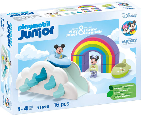 Playmobil junior disney mickey mouse wolkenhuis - 71696