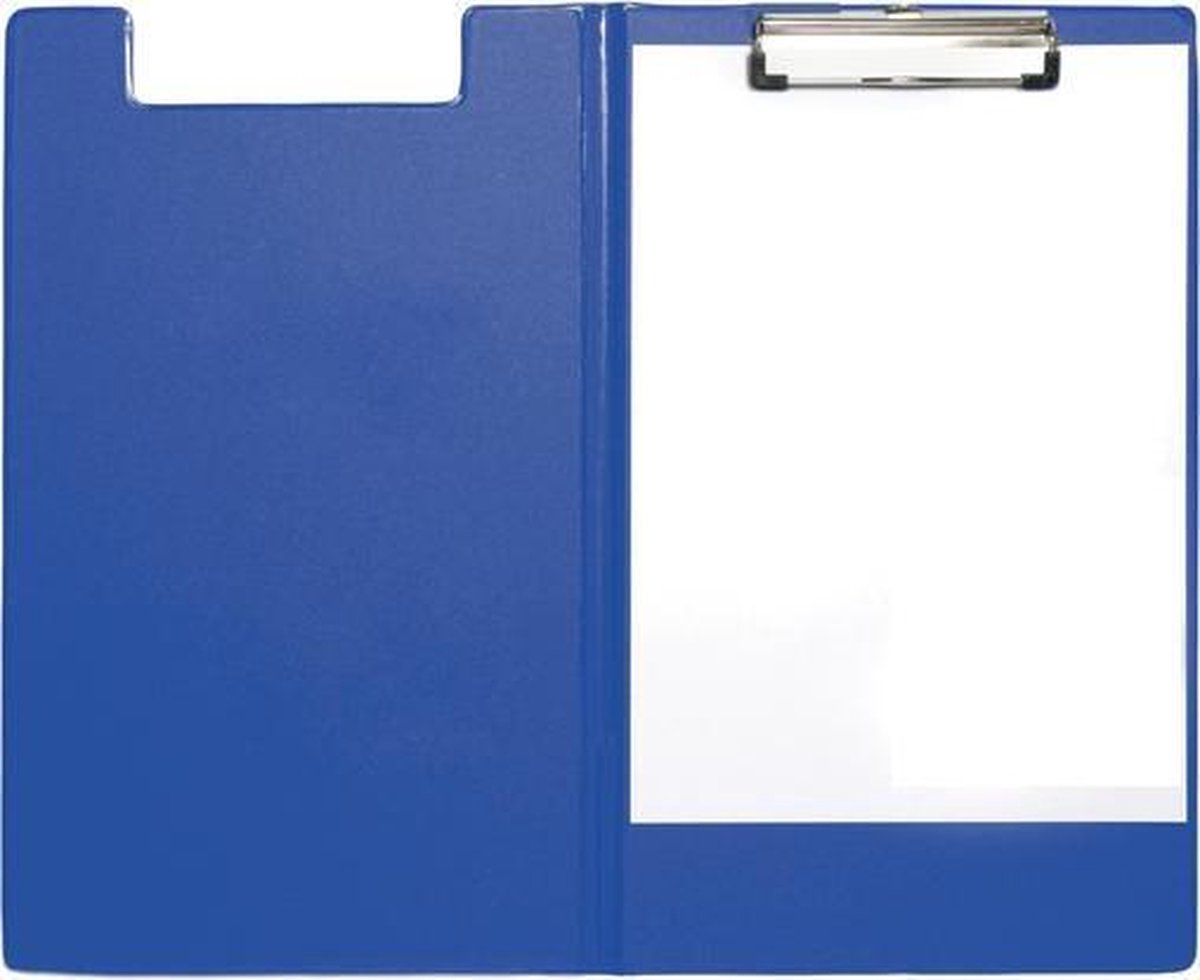 Seco klembord a4+ - met klep - blauw - se-570-pvc-bu