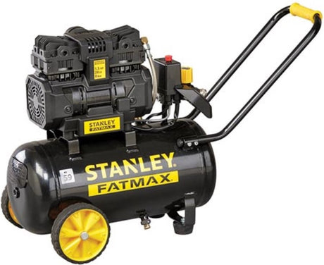 Stanley professionele compressor - zonder olie - horizontaal - low noise - 24 l 1.5 pk 8 bar