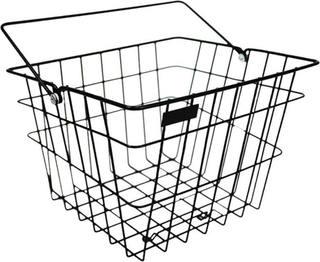 Steco vintage mand (helma) zwart