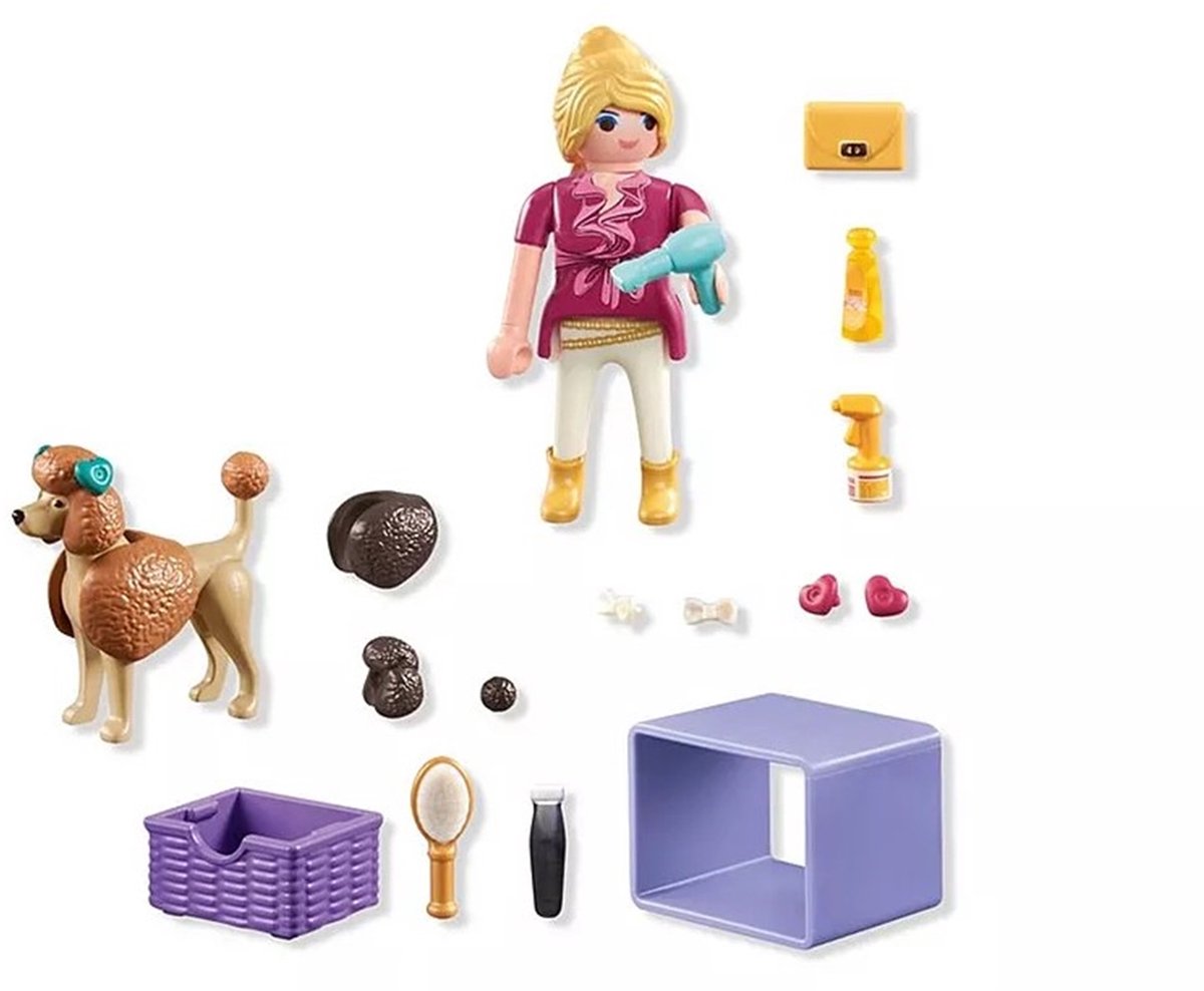 Playmobil my life hondentrimmer 71747