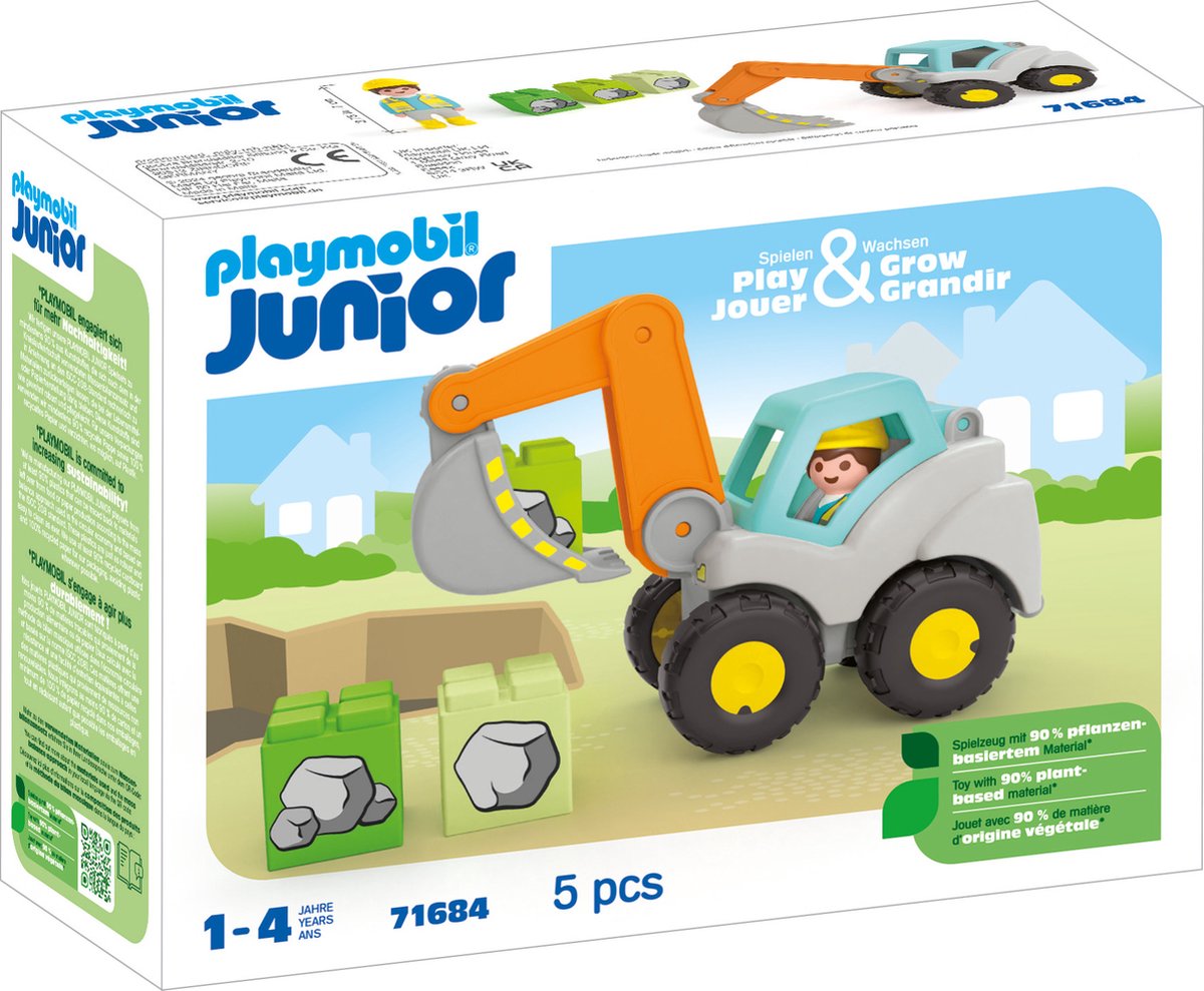 Playmobil junior graaflader - 71684