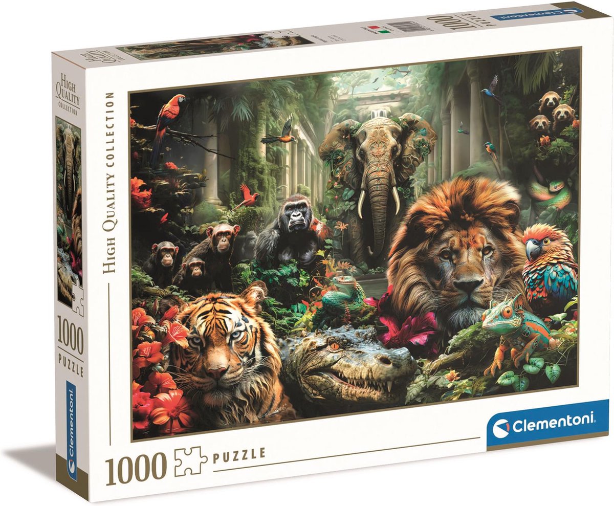 Clementoni legpuzzel mystic jungle, 1000st.