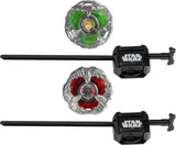 Hasbro beyblade x en star wars, luke skywalker 4-80b vs. darth vader 4-60b multipack