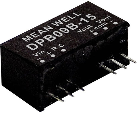 Mw mean well dpb09c-12 dc dc-convertermodule 375 ma 9 w aantal uitgangen: 2 x inhoud 1 stuk(s)