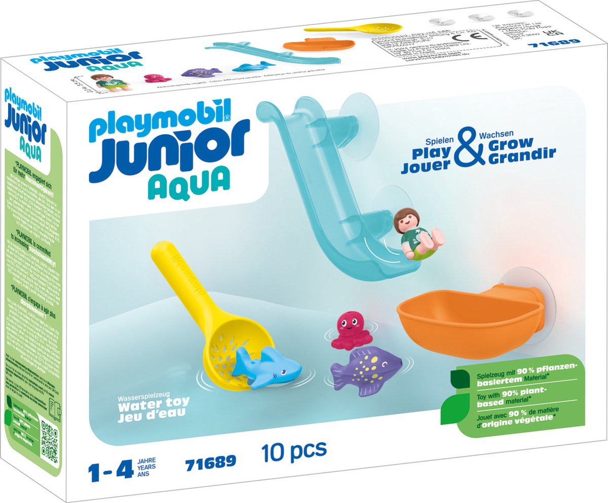 Playmobil junior aqua visplezier met zeedieren - 71689